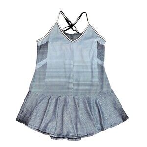 Lucky In Love x K-Swiss Gray & White Mini Tennis Dress M (8-10)